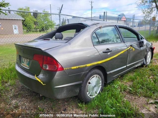 2008 Honda Civic Dx-G VIN: 2HGFA16478H115422 Lot: 20164416