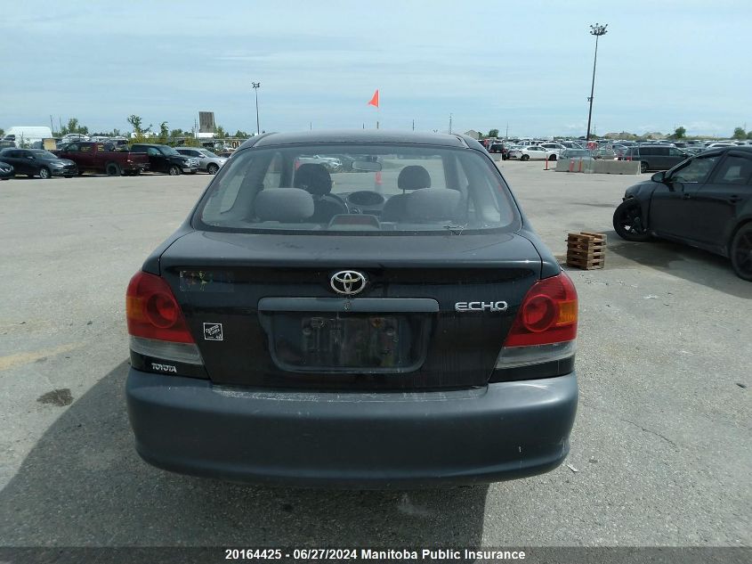 2003 Toyota Echo VIN: JTDAT123730271201 Lot: 20164425