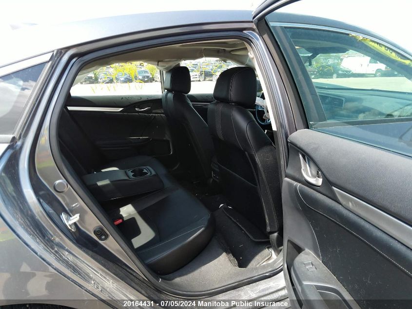 2019 Honda Civic Touring VIN: 2HGFC1F94KH104424 Lot: 20164431