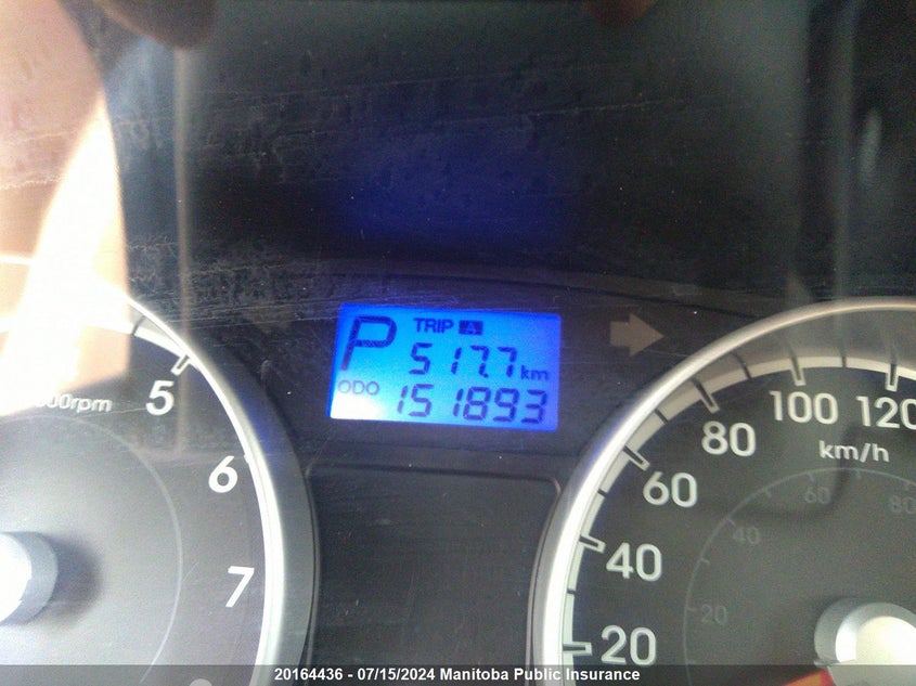 2011 Hyundai Accent Gl VIN: KMHCN3BCXBU207252 Lot: 20164436