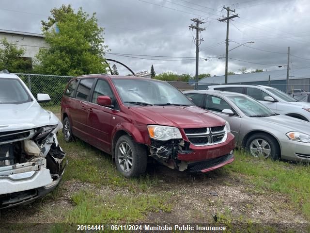 2014 Dodge Grand Caravan Anniversary Edtn VIN: 2C4RDGBG6ER313923 Lot: 20164441