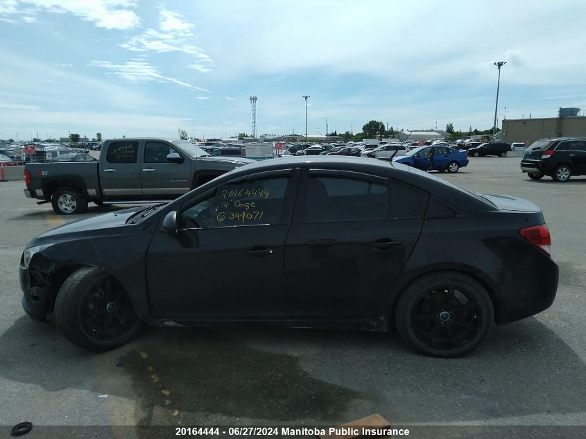 2014 Chevrolet Cruze Lt Turbo VIN: 1G1PC5SB0E7349071 Lot: 20164444