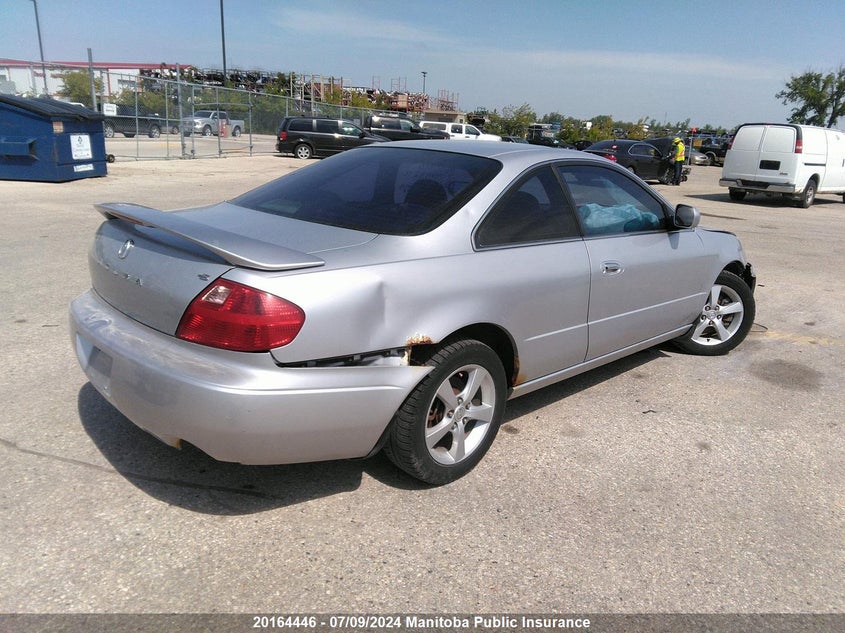2001 Acura 3.2 Cl Type S VIN: 19UYA42601A801114 Lot: 20164446