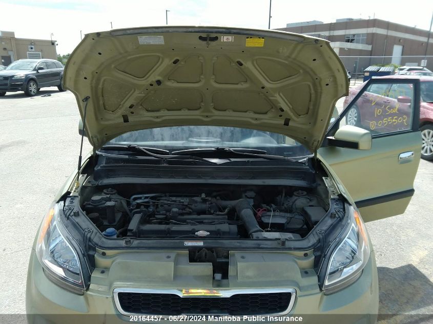 2010 Kia Soul 4U VIN: KNDJT2A20A7055502 Lot: 20164457