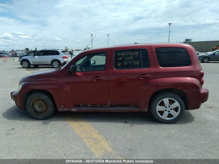 2009 Chevrolet Hhr Ls VIN: 3GNCA13B99S517744 Lot: 20164459