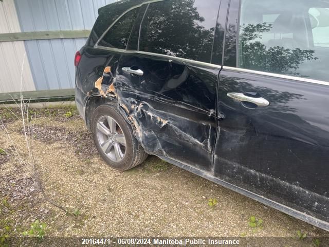 2013 Acura Mdx VIN: 2HNYD2H23DH004077 Lot: 20164471