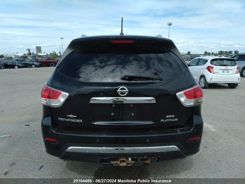 2013 Nissan Pathfinder Platinum VIN: 5N1AR2MM9DC635592 Lot: 20164486