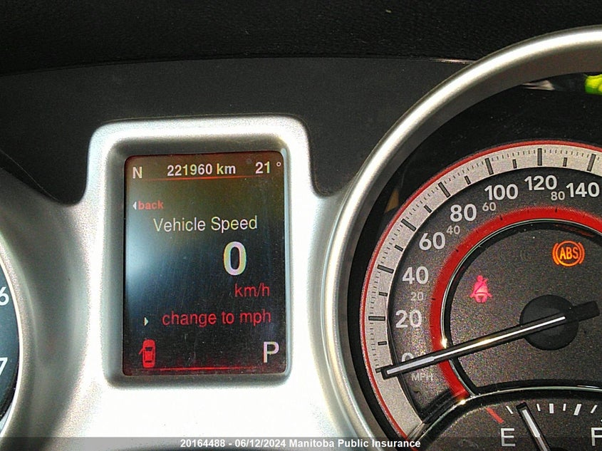 2014 Dodge Journey R/T VIN: 3C4PDDFG0ET122429 Lot: 20164488