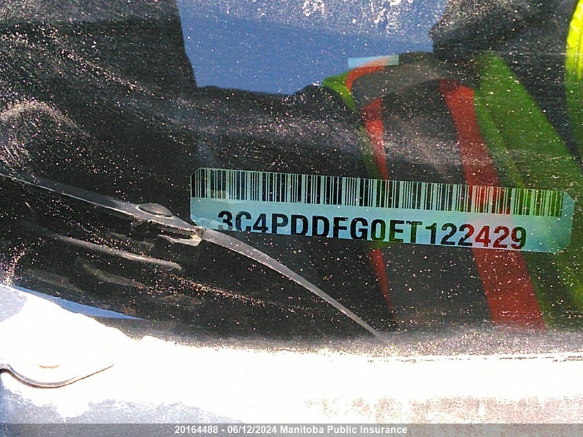 2014 Dodge Journey R/T VIN: 3C4PDDFG0ET122429 Lot: 20164488