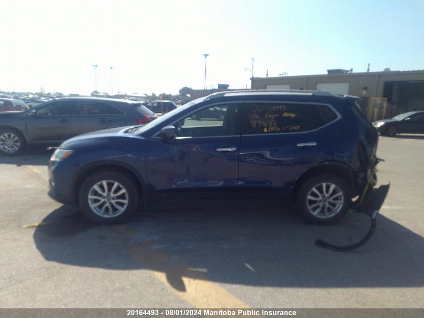 2018 Nissan Rogue Midnight VIN: 5N1AT2MV2JC716312 Lot: 20164493