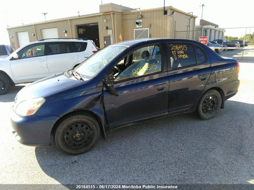 2005 Toyota Echo VIN: JTDBT123150349852 Lot: 20164515