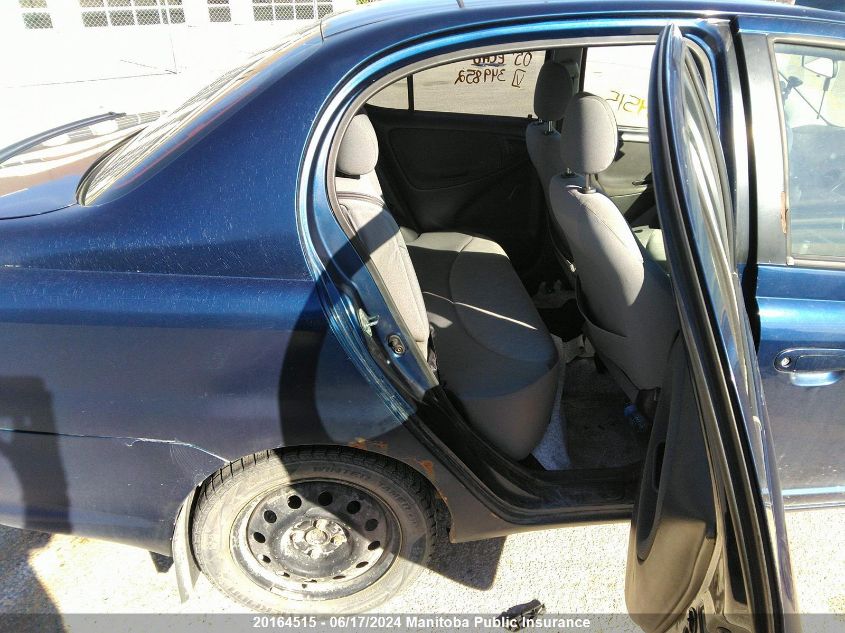 2005 Toyota Echo VIN: JTDBT123150349852 Lot: 20164515