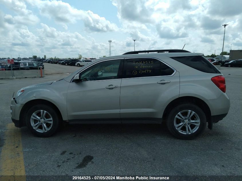 2014 Chevrolet Equinox Lt VIN: 2GNFLGEK8E6210694 Lot: 20164525