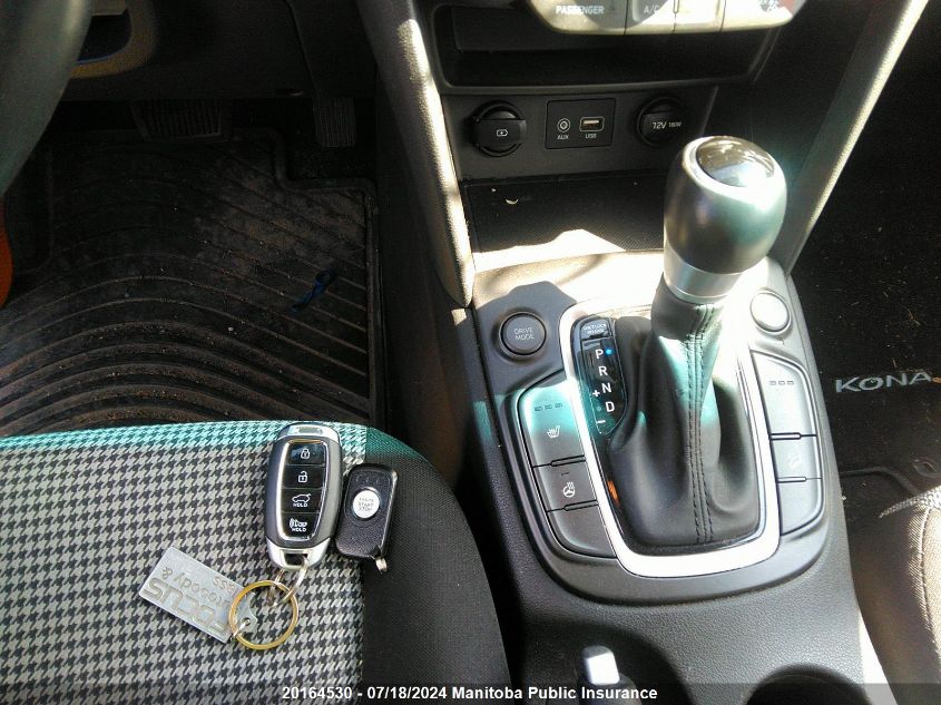 2019 Hyundai Kona Preferred VIN: KM8K2CAA2KU362754 Lot: 20164530