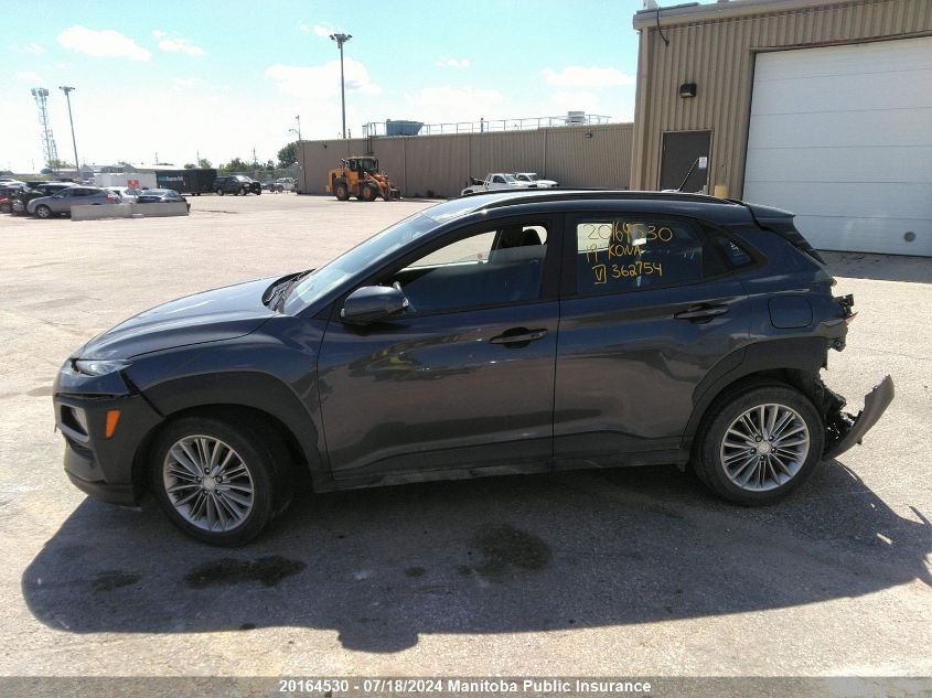 2019 Hyundai Kona Preferred VIN: KM8K2CAA2KU362754 Lot: 20164530