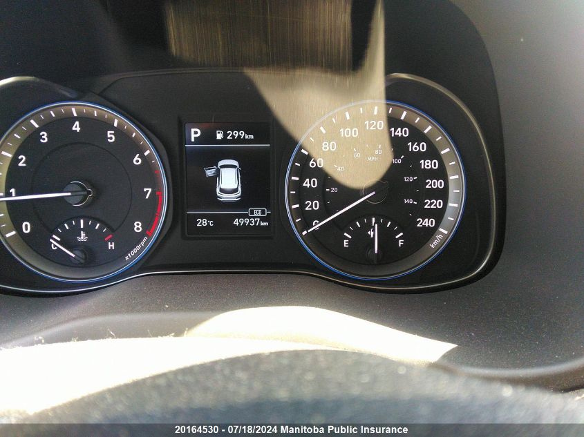 2019 Hyundai Kona Preferred VIN: KM8K2CAA2KU362754 Lot: 20164530