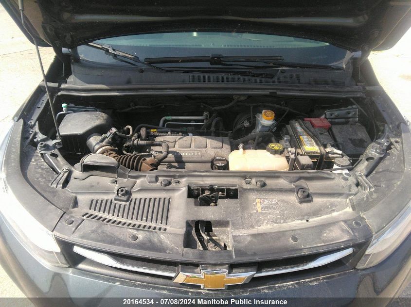 2019 Chevrolet Trax Lt VIN: 3GNCJPSB3KL299871 Lot: 20164534