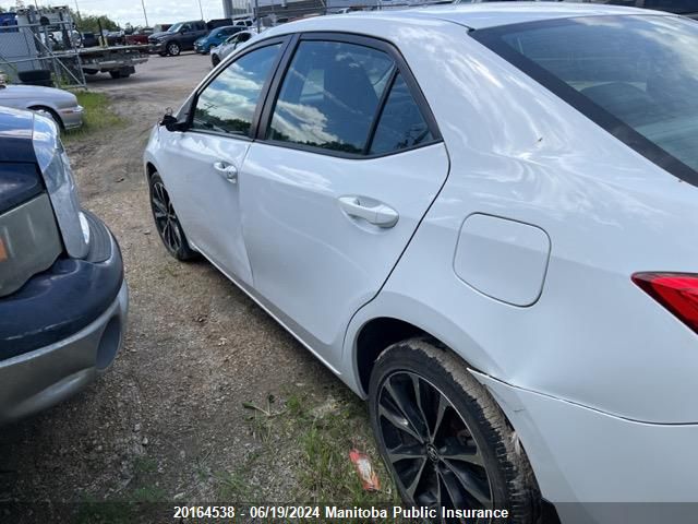 2017 Toyota Corolla Le VIN: 2T1BURHE4HC758247 Lot: 20164538