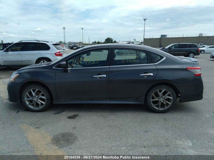 2015 Nissan Sentra 1.8 Sr VIN: 3N1AB7AP2FL642916 Lot: 20164559