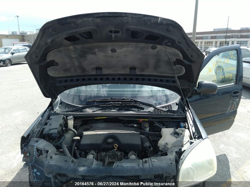 2007 Pontiac Montana Sv6 Sv6 VIN: 1GMDU03177D201659 Lot: 20164576