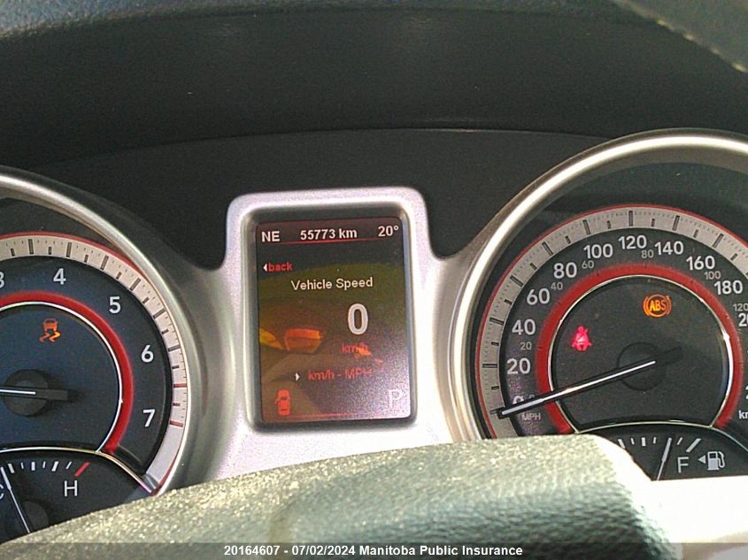 2012 Dodge Journey R/T VIN: 3C4PDDFG1CT273762 Lot: 20164607