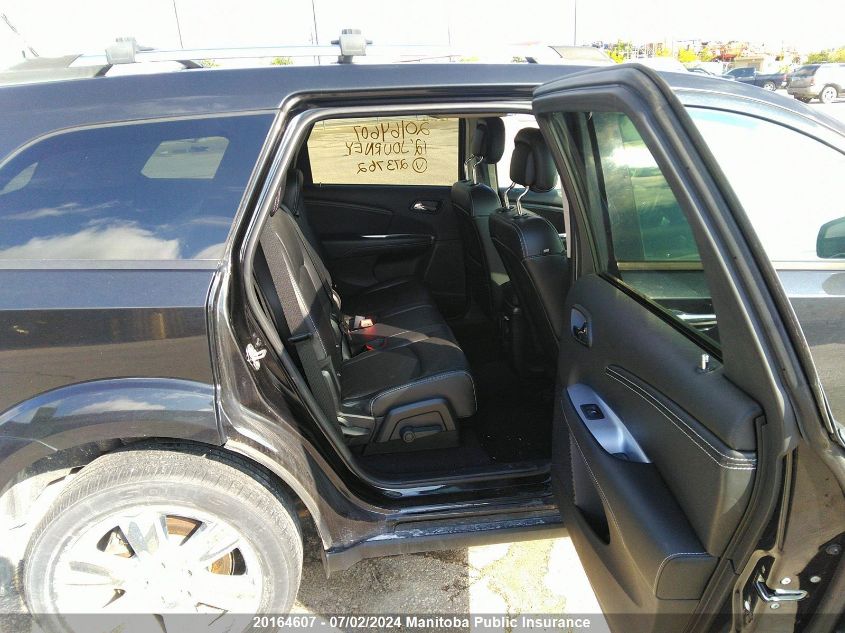 2012 Dodge Journey R/T VIN: 3C4PDDFG1CT273762 Lot: 20164607