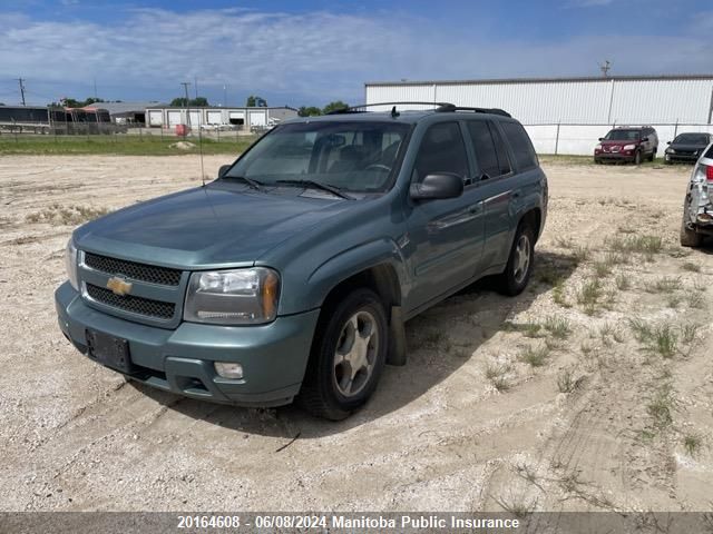 2009 Chevrolet Trailblazer Lt VIN: 1GNDT33S592129044 Lot: 20164608