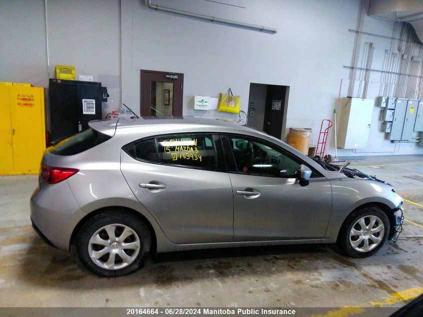2015 Mazda Mazda3 Sport Gx Sky VIN: 3MZBM1K70FM183934 Lot: 20164664