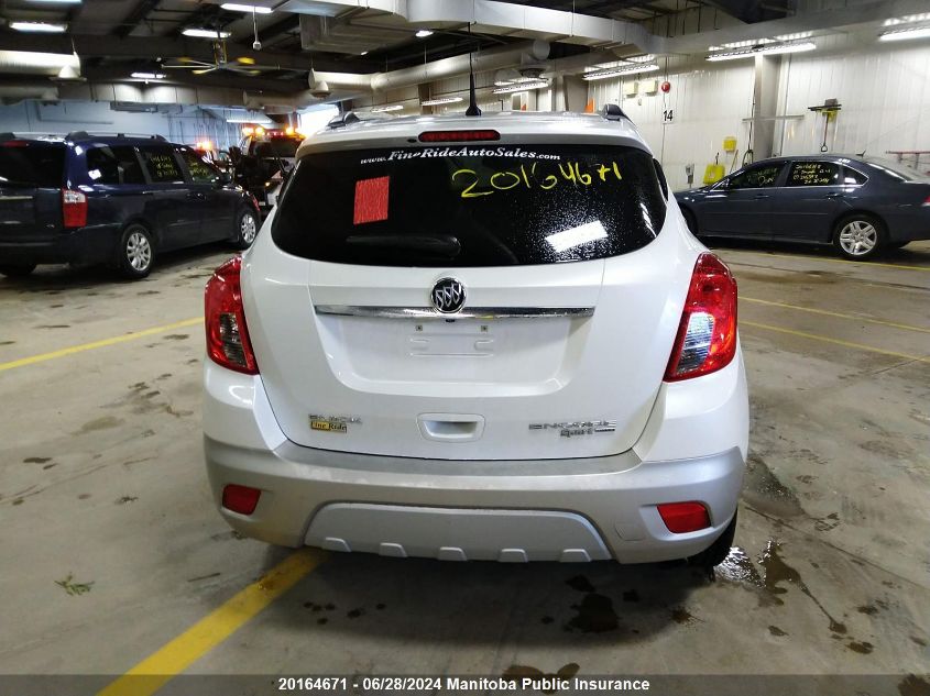 2014 Buick Encore VIN: KL4CJGSB3EB642025 Lot: 20164671
