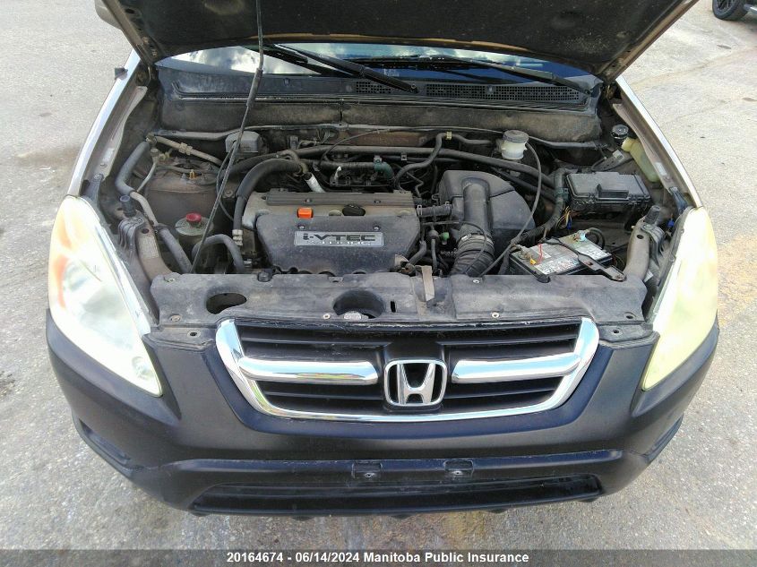 2004 Honda Cr-V Lx VIN: SHSRD68474U204784 Lot: 20164674