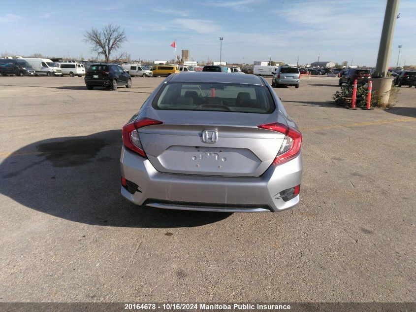 2020 Honda Civic Lx VIN: 2HGFC2F55LH013795 Lot: 20164678