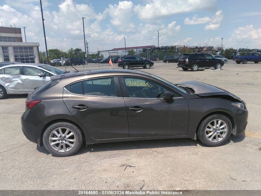 2016 Mazda Mazda3 Sport Gs Sky VIN: 3MZBM1L71GM274730 Lot: 20164680