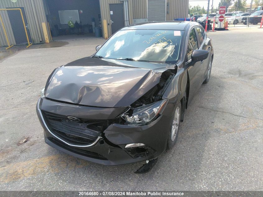 2016 Mazda Mazda3 Sport Gs Sky VIN: 3MZBM1L71GM274730 Lot: 20164680