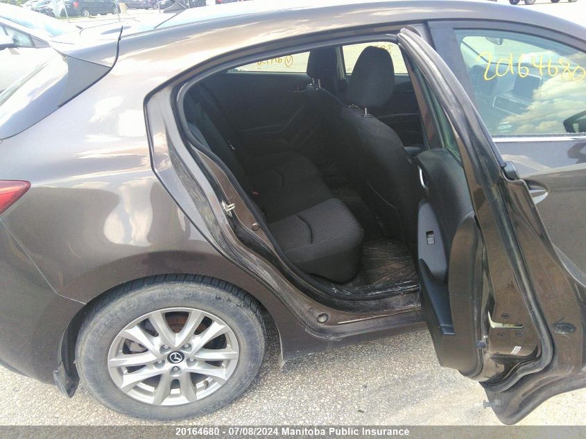 2016 Mazda Mazda3 Sport Gs Sky VIN: 3MZBM1L71GM274730 Lot: 20164680