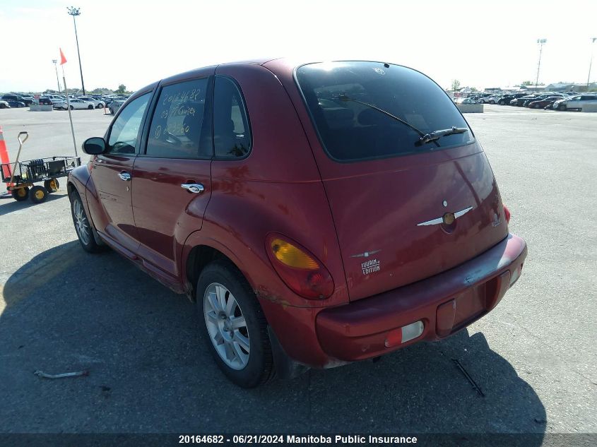 2003 Chrysler Pt Cruiser Touring Edition VIN: 3C4FY58BX3T623560 Lot: 20164682