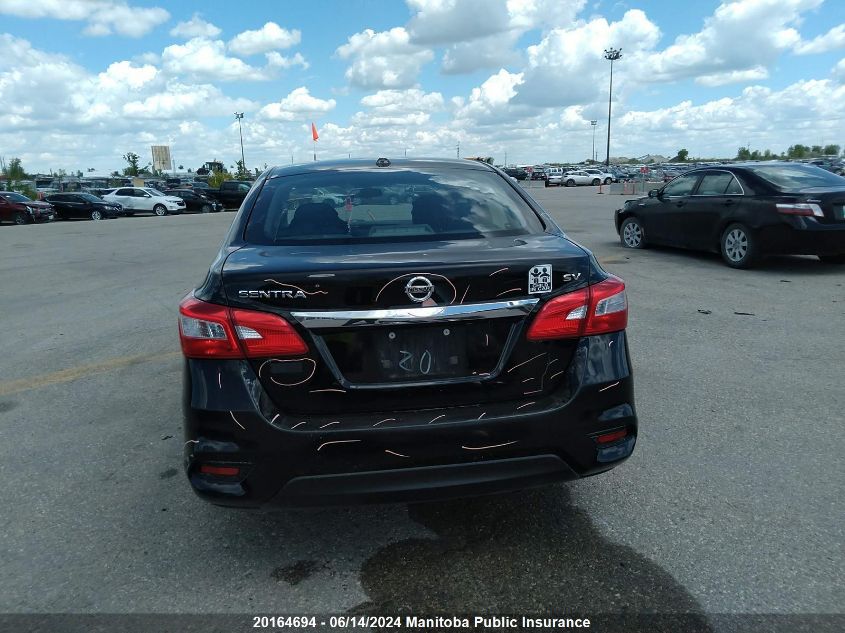 2016 Nissan Sentra 1.8 Sv VIN: 3N1AB7AP7GL665836 Lot: 20164694