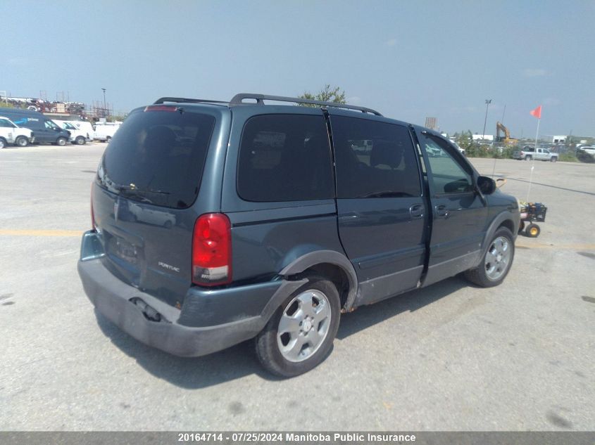 2006 Pontiac Montana Sv6 Sv6 VIN: 1GMDU33L96D238343 Lot: 20164714