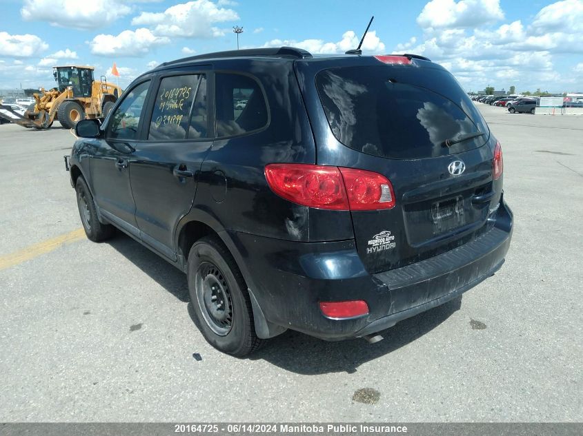 2009 Hyundai Santa Fe Gl VIN: 5NMSG13D69H291299 Lot: 20164725