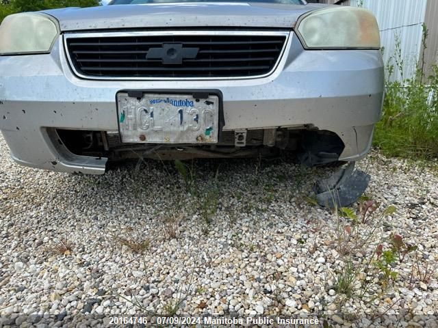 2006 Chevrolet Malibu Lt V6 VIN: 1G1ZT51856F284191 Lot: 20164746