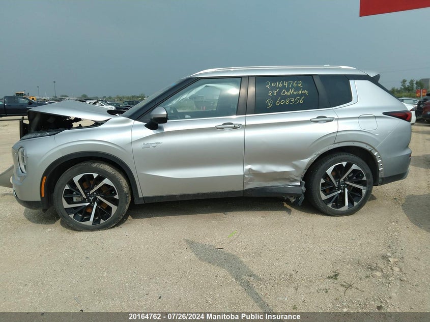 2023 Mitsubishi Outlander Sel Hybrid VIN: JA4T5UA95PZ608356 Lot: 20164762