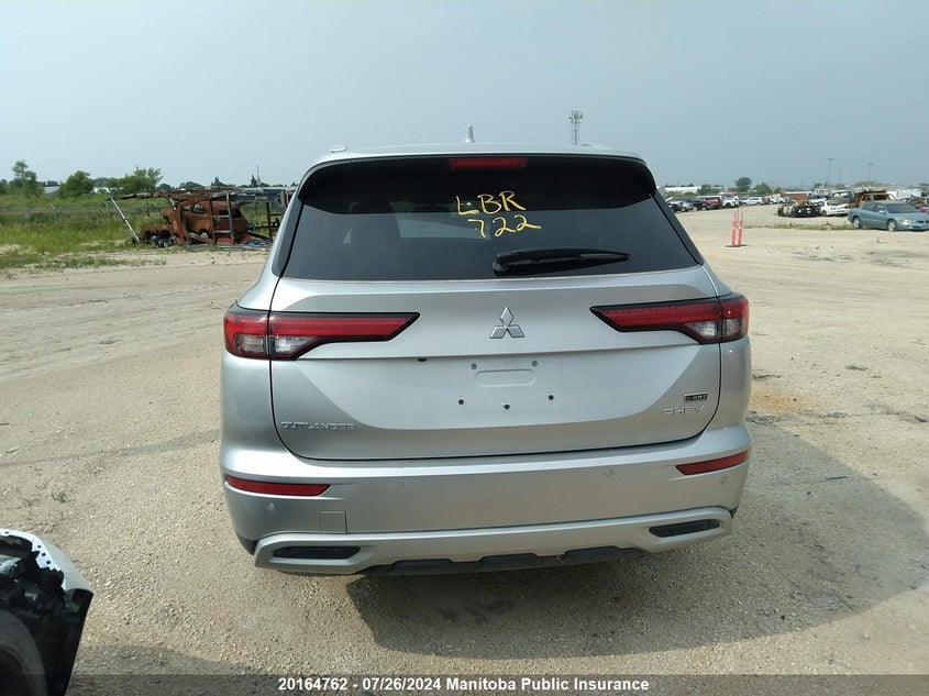 2023 Mitsubishi Outlander Sel Hybrid VIN: JA4T5UA95PZ608356 Lot: 20164762