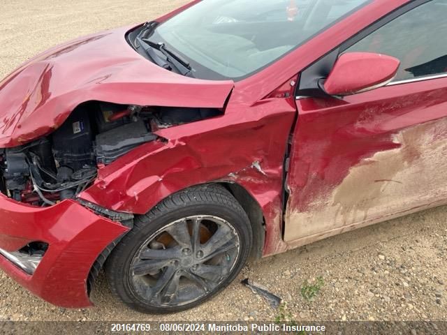 2015 Hyundai Elantra Limited VIN: KMHDH4AH4FU326600 Lot: 20164769