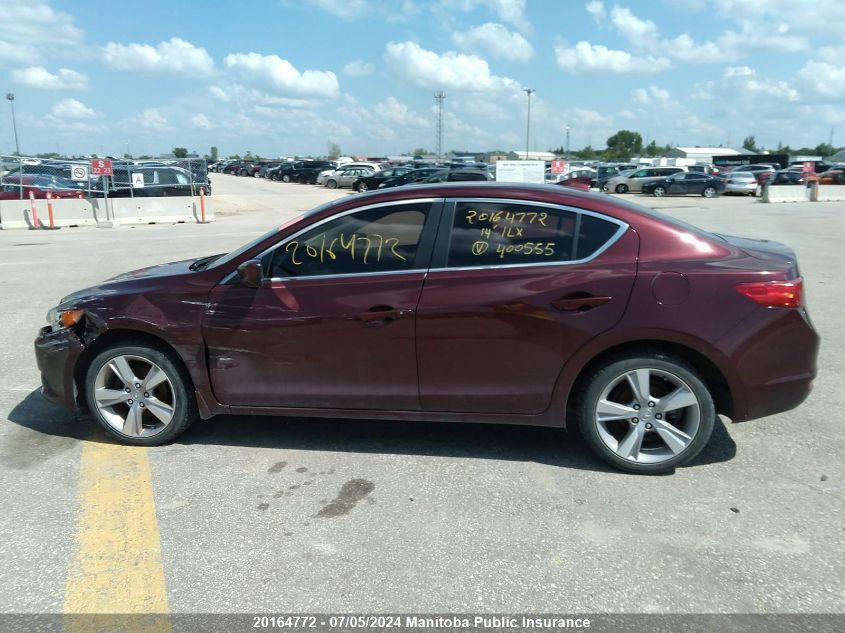 2014 Acura Ilx VIN: 19VDE1F51EE400555 Lot: 20164772