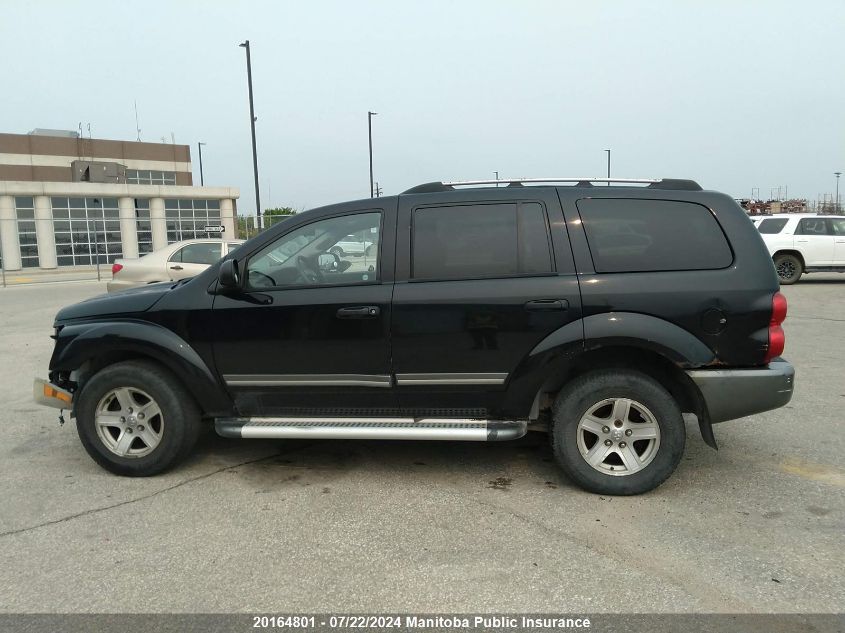 2005 Dodge Durango Slt VIN: 1D4HB48D05F619491 Lot: 20164801