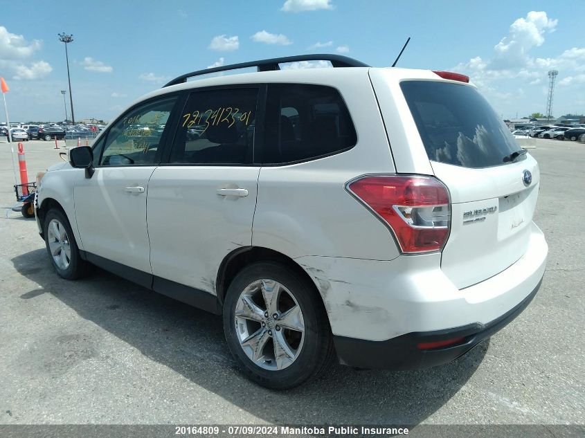 2014 Subaru Forester 2.5I VIN: JF2SJCBC1EH443041 Lot: 20164809