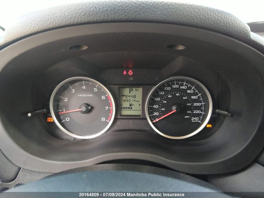 2014 Subaru Forester 2.5I VIN: JF2SJCBC1EH443041 Lot: 20164809