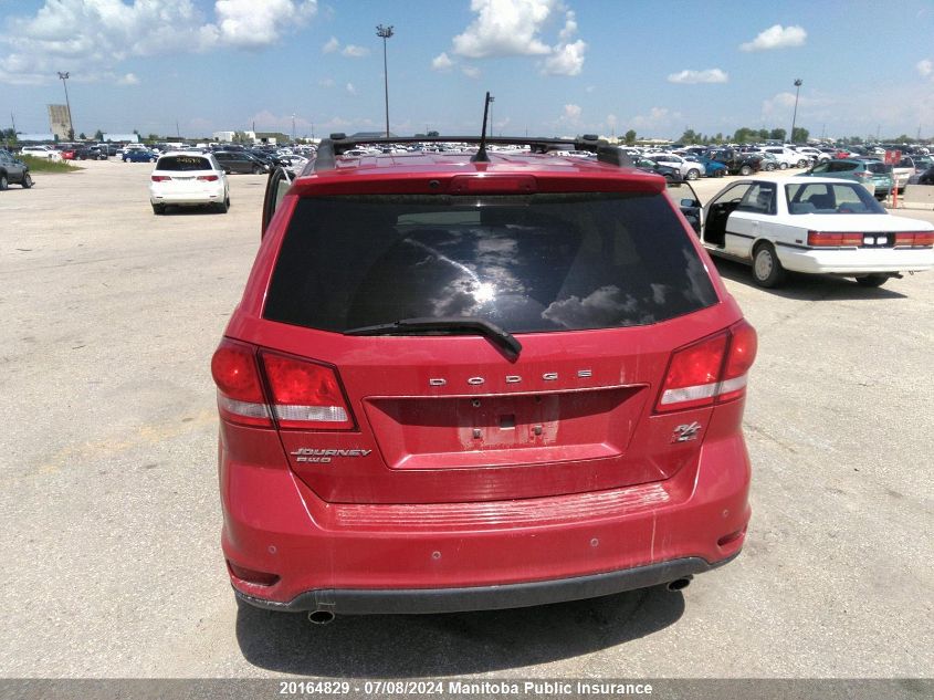 2015 Dodge Journey R/T VIN: 3C4PDDFG9FT606486 Lot: 20164829