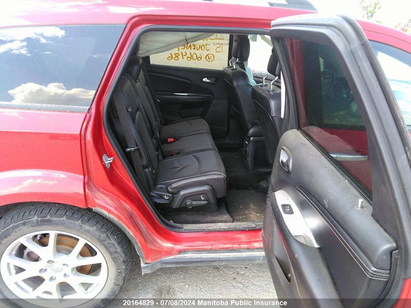 2015 Dodge Journey R/T VIN: 3C4PDDFG9FT606486 Lot: 20164829