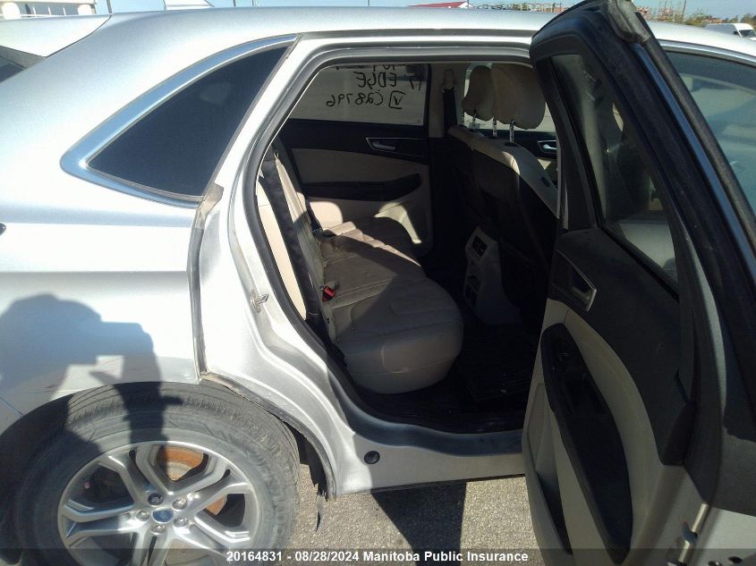 2017 Ford Edge Titanium VIN: 2FMPK4K89HBC28796 Lot: 20164831