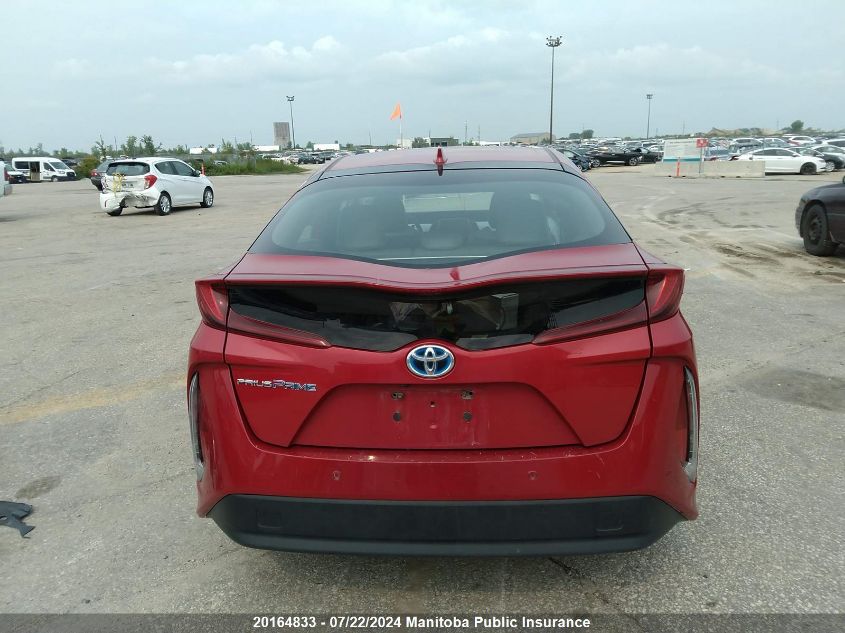 2020 Toyota Prius Prime VIN: JTDKARFP8L3134370 Lot: 20164833